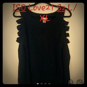 ISO this top. Tag reads Love21.